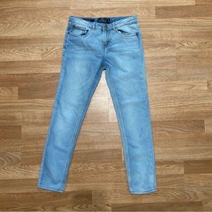 Lucky Brand Zoe Skinny/Adjustable Waist Stretch Denim Skinny Jeans.